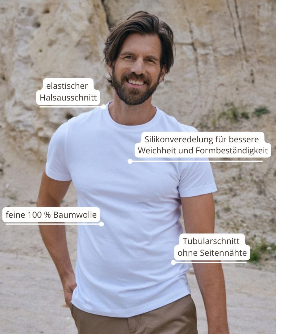 Herren T-Shirt Basic