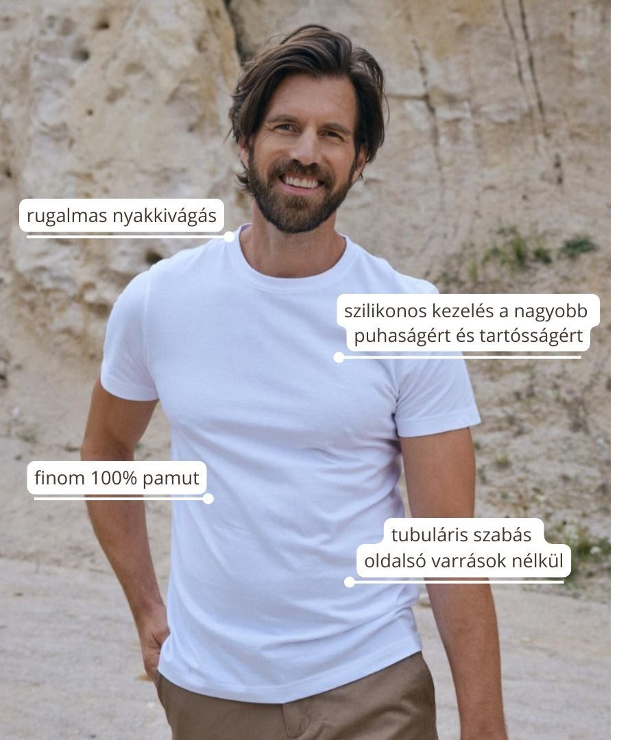 Basic férfi póló
