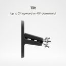 Kanto SPW3 - univerzální satelitní držáky, černá