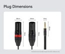 Topping Audio B4XM-150 audio kabel XLR / 4.4 mm