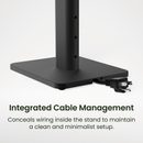 Kanto SPH - stojany pro regálové repro, černé