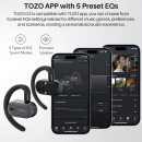TOZO Open Buds - černá
