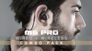 MEE audio M6 PRO 2nd Clear Wireless Combo