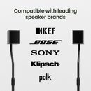 Kanto SLH - výškově stavitelné satelitní stojany, černé