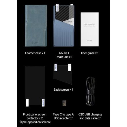 HiBy R6 PRO II 2025 - modrá