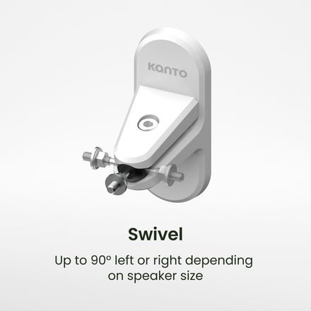 Kanto SPW3 - univerzální satelitní držáky, bílá