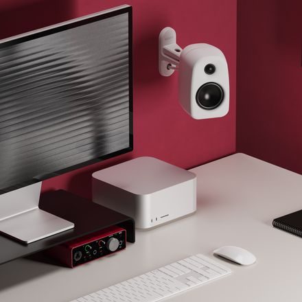 Kanto SPW3 - univerzální satelitní držáky, bílá