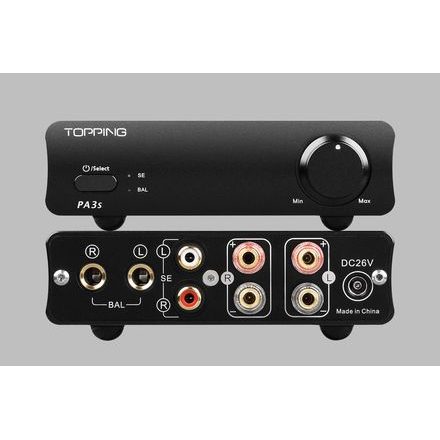 Topping Audio PA3S Black