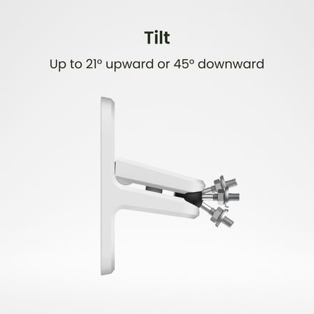 Kanto SPW3 - univerzální satelitní držáky, bílá