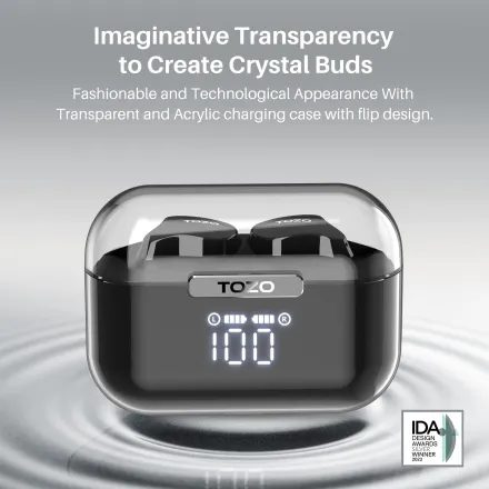 TOZO T18 Crystal Buds