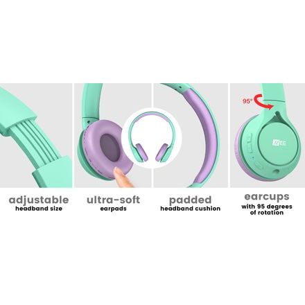 MEE audio KidJamz KJ45 Bluetooth - mátová