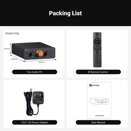 Fosi Audio P4