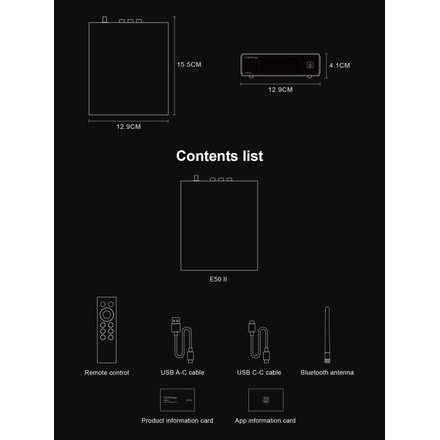 Topping E50 II - stříbrná