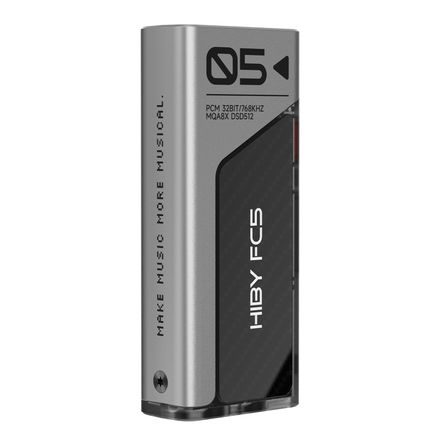 HiBy FC5 s displejem - stříbrná