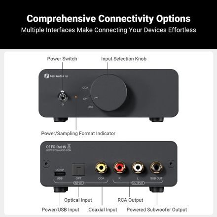 Fosi Audio Q6