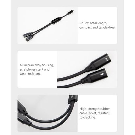 Topping Audio TC-OTG-Y20 USB-C splitter