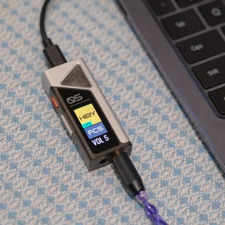 HiBy FC5 s displejem - fialová