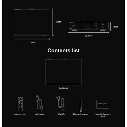 Topping Centaurus R2R - černá