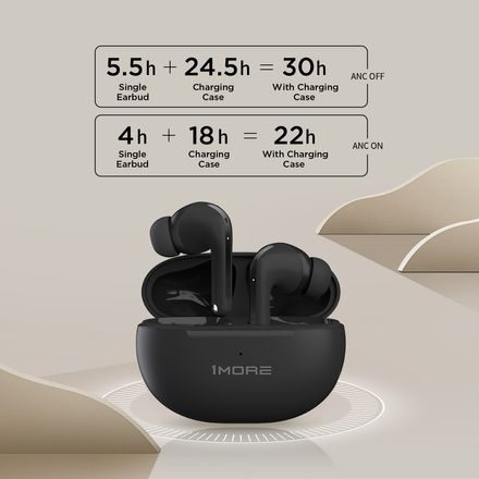 1More True Wireless ANC Q20 - bílá