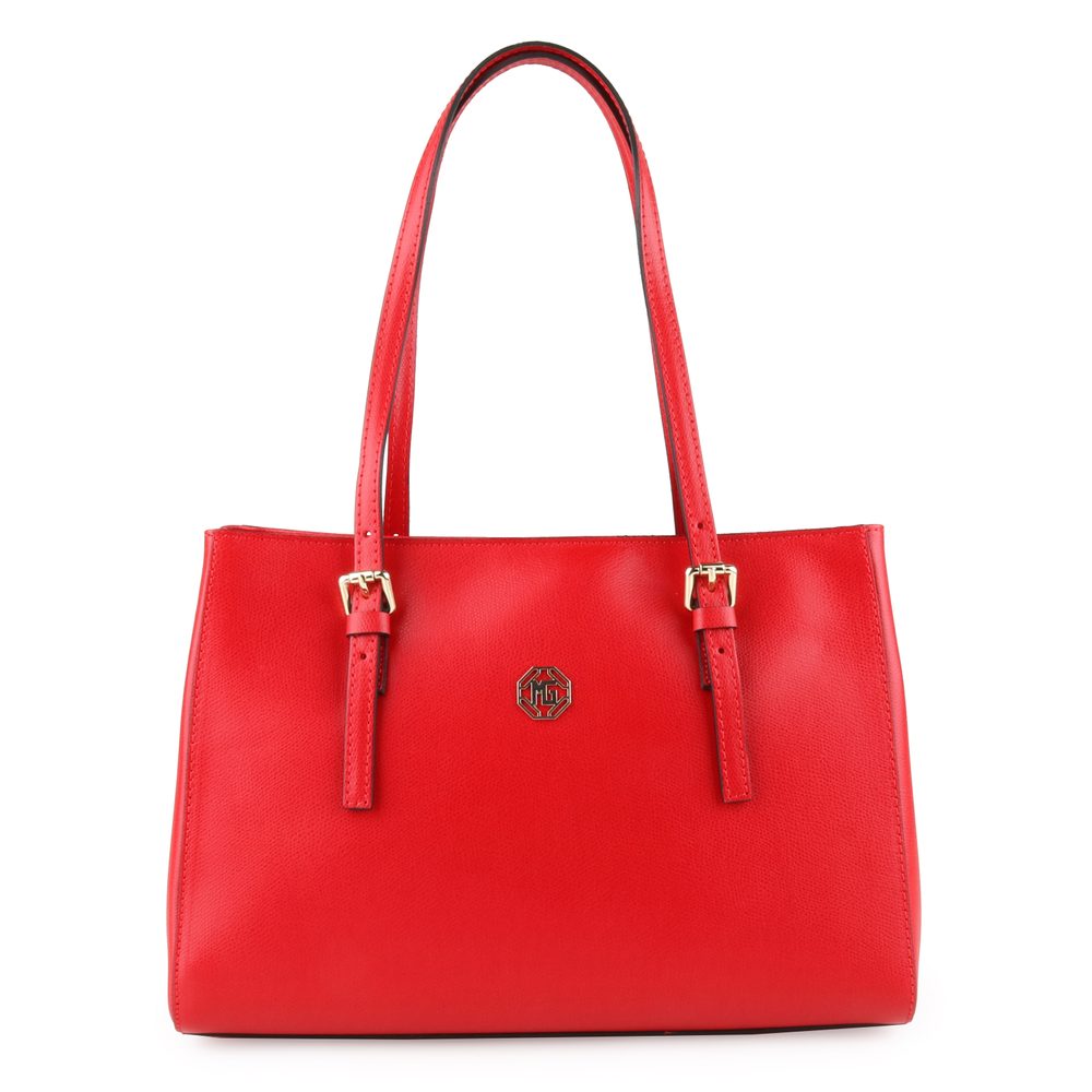 Marina Galanti Dámská kožená kabelka přes rameno 99-022-2 - červená