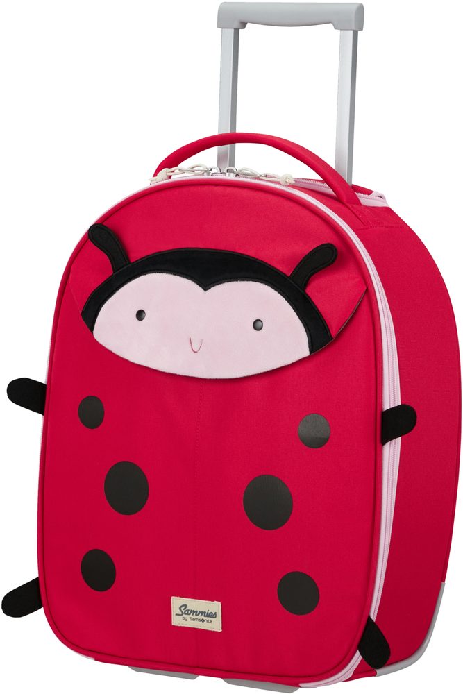 Levně Samsonite Dětský cestovní kufr Happy Sammies Eco Upright Ladybug Lally 22,5 l - červená