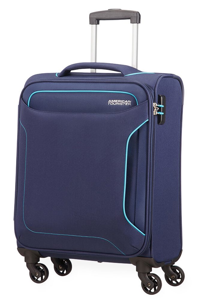 Levně American Tourister Kabinový cestovní kufr Holiday Heat Spinner 38 l - tmavě modrá