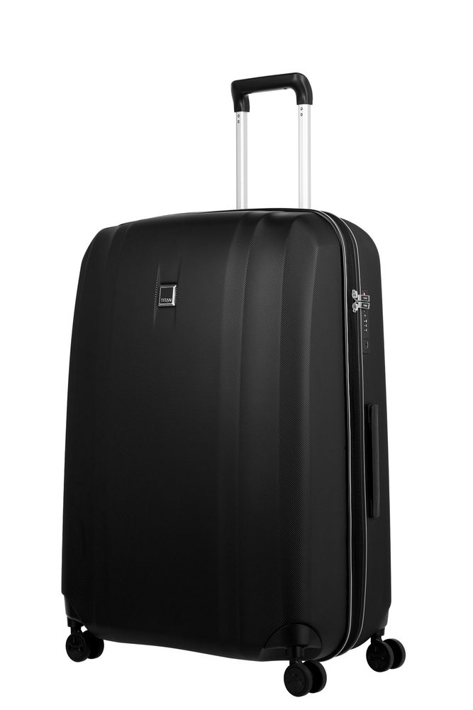 Titan Skořepinový cestovní kufr Xenon 4w L Black 107 l