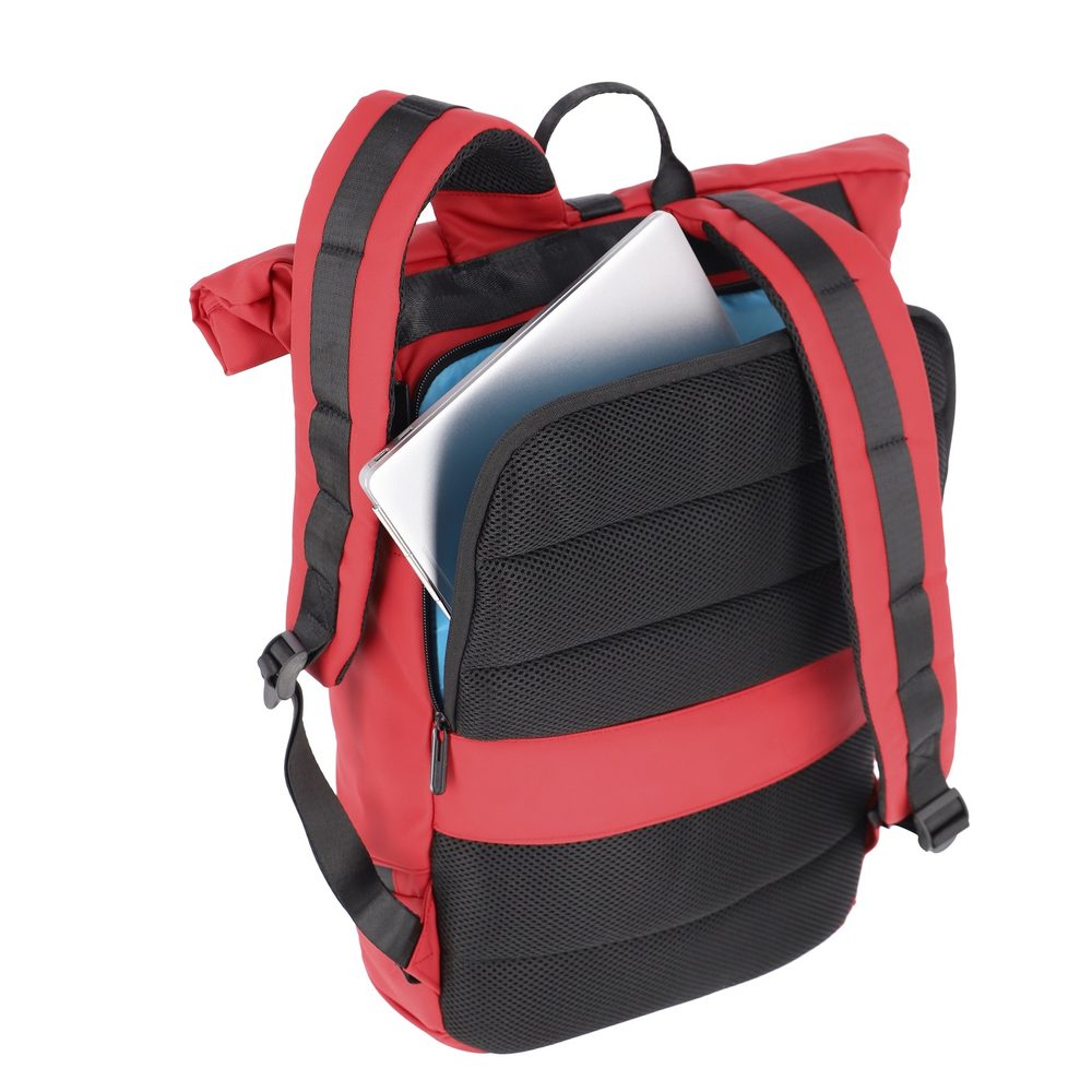 Obrázok Travelite Batoh na notebook 15,6'' Basics Rollup Red 26 l