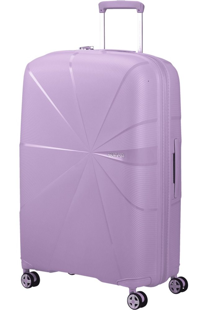 American Tourister Skořepinový cestovní kufr Starvibe L EXP 100/106 l - fialová