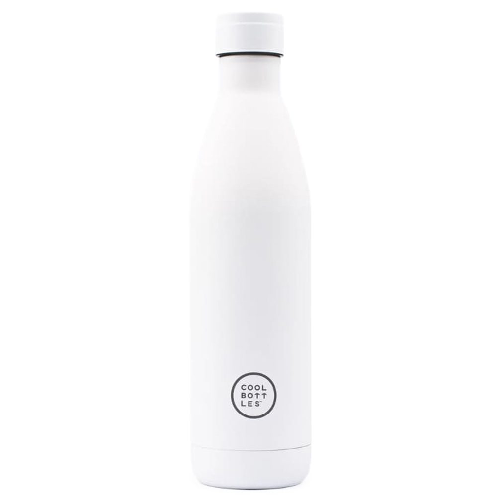 Levně Cool Bottles Nerezová termolahev Mono třívrstvá 750 ml - bílá