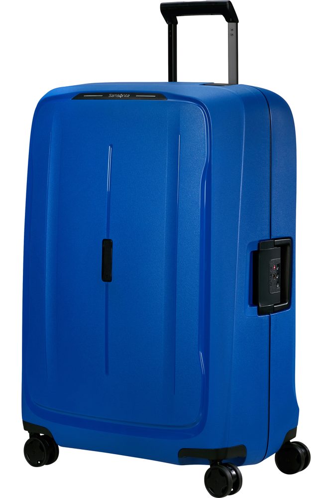 Levně Samsonite Skořepinový cestovní kufr Essens L 111 l - modrá