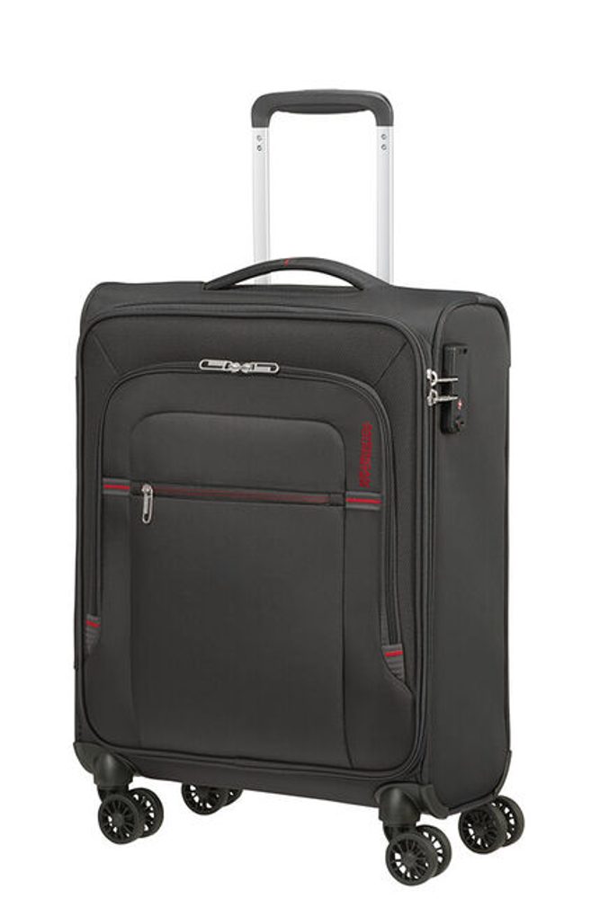 Levně American Tourister Kabinový cestovní kufr Crosstrack 40 l - tmavě šedá