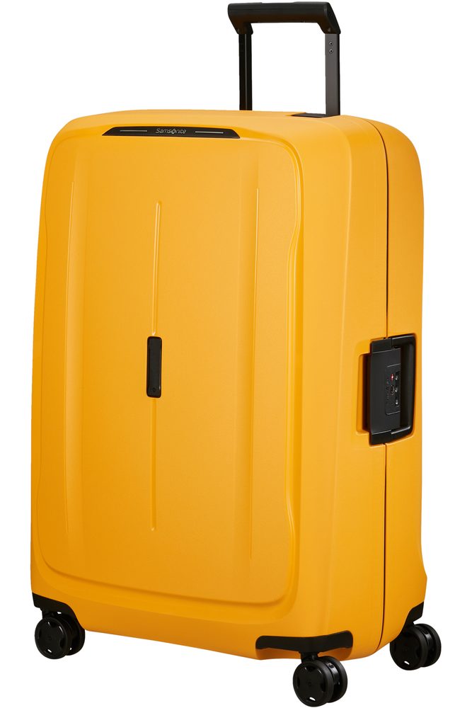 Levně Samsonite Skořepinový cestovní kufr Essens L 111 l - žlutá