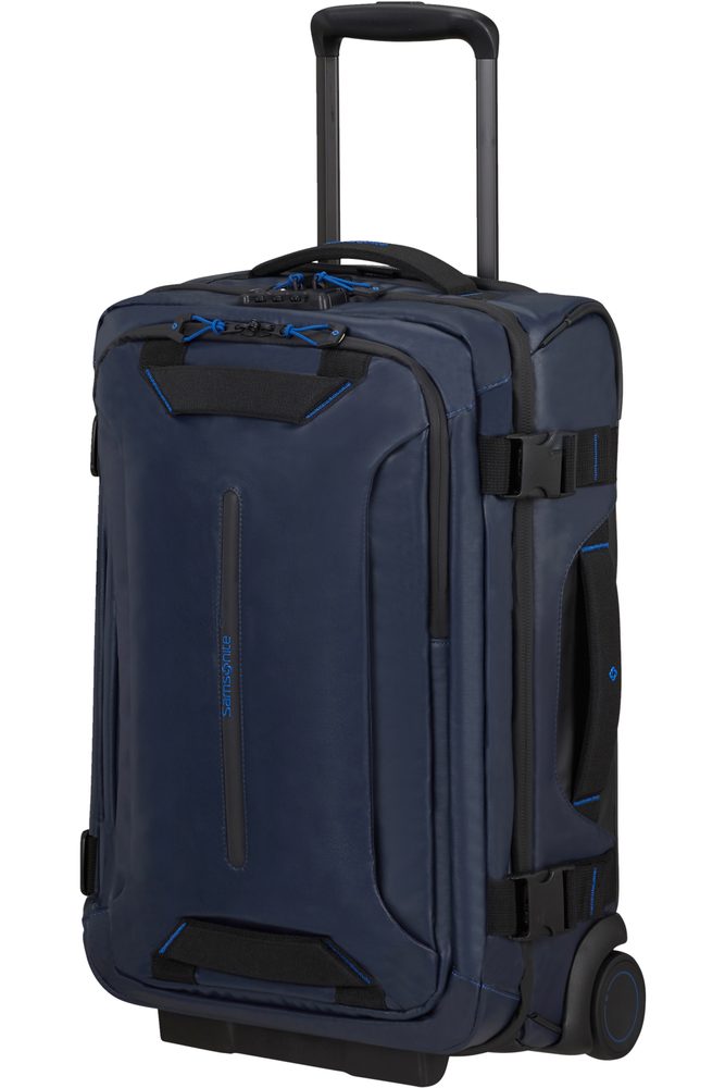 Levně Samsonite Cestovní taška na kolečkách Ecodiver Doubleframe 40 l - tmavě modrá