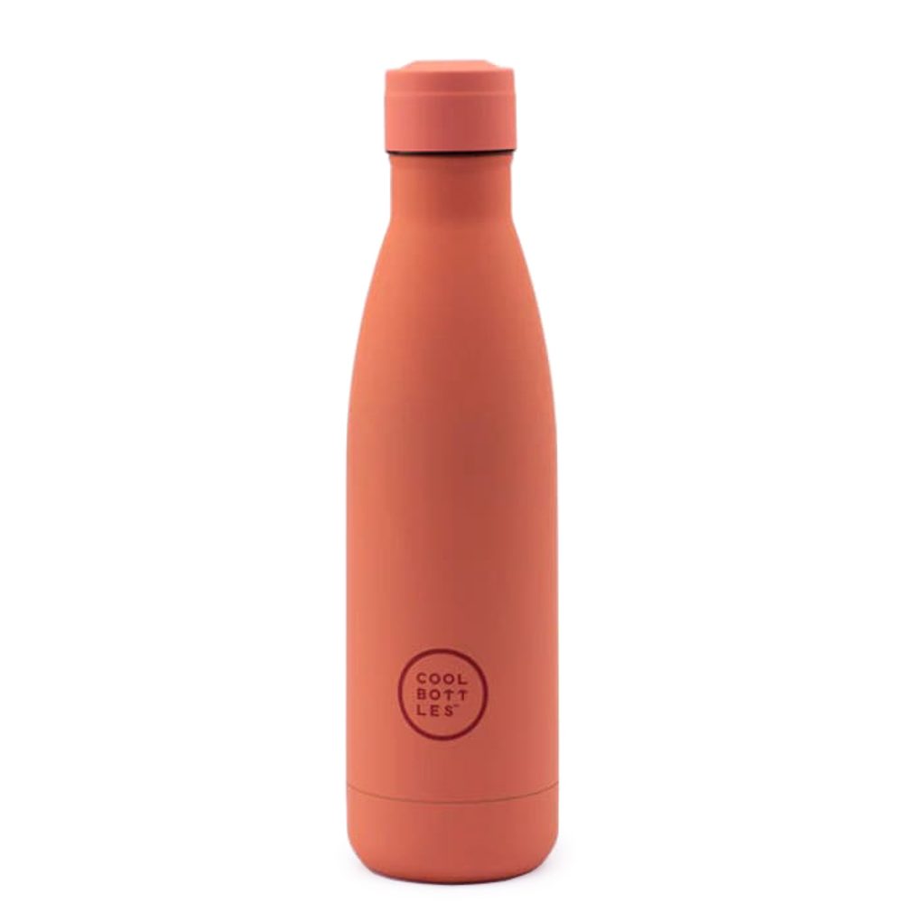 Cool Bottles Nerezová termolahev Pastel třívrstvá 500 ml - oranžová