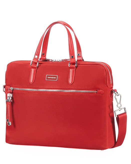 Samsonite Dámská taška na notebook Bailhandle Karissa Biz 15.6" - červená