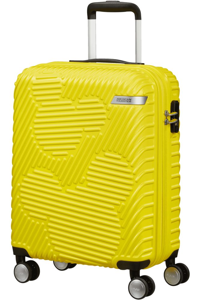 American Tourister Kabinový cestovní kufr Mickey Cloud S EXP 38/45 l - žlutá