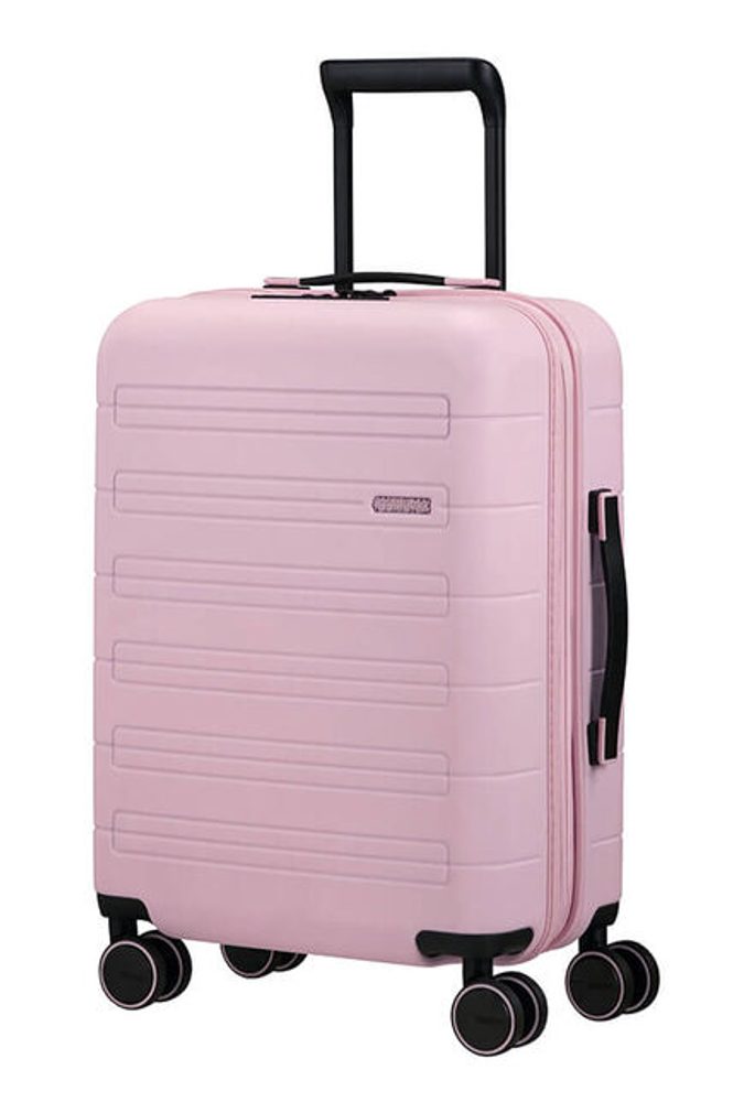 Levně American Tourister Kabinový cestovní kufr Novastream S EXP 36/41 l - růžová