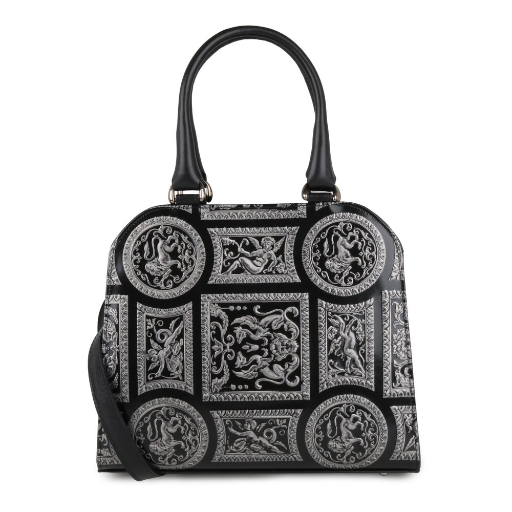 Hajn Dámská kožená kabelka do ruky Luxury 13575 - černá
