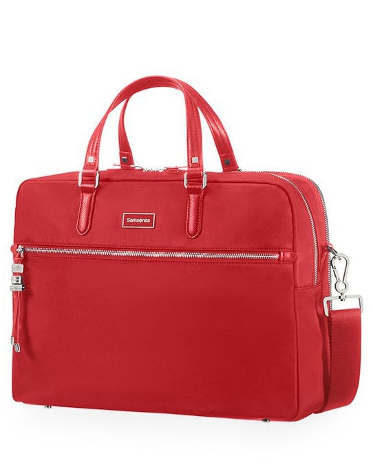 Samsonite Dámská taška na notebook Bailhandle 2 Comp Karissa Biz 15.6" - červená