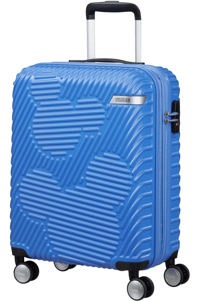 Levně American Tourister Kabinový cestovní kufr Mickey Cloud S EXP 38/45 l - modrá