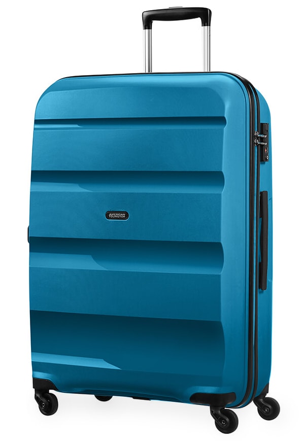 American Tourister Cestovní kufr Bon Air Spinner 85A 91 l - modrá