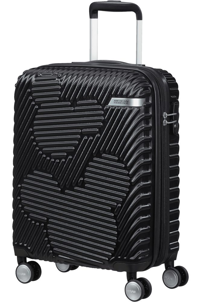 Levně American Tourister Kabinový cestovní kufr Mickey Cloud S EXP 38/45 l - černá