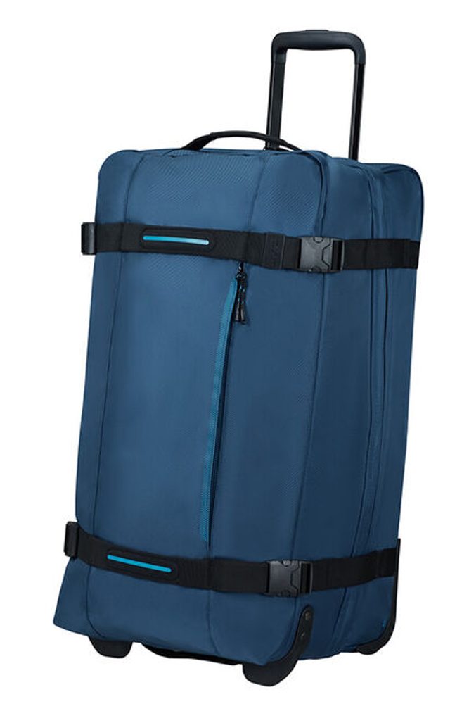 Levně American Tourister Cestovní taška na kolečkách Urban Track M 84 l - modrá