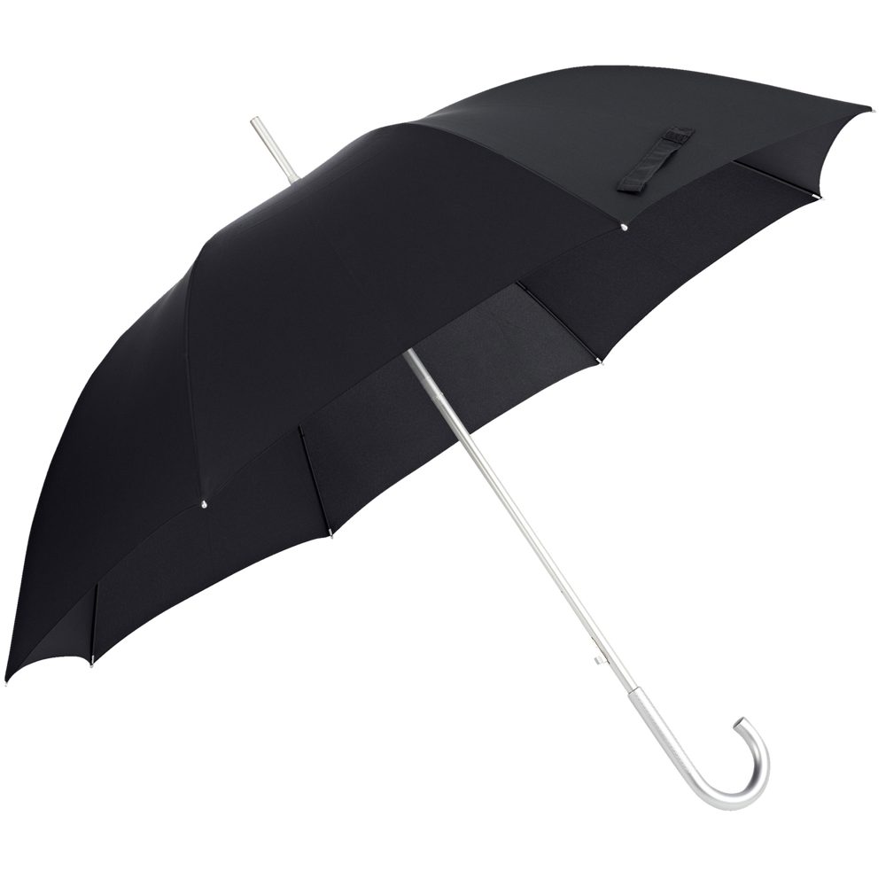 Levně Samsonite Holový poloautomatický deštník Alu Drop S - černá