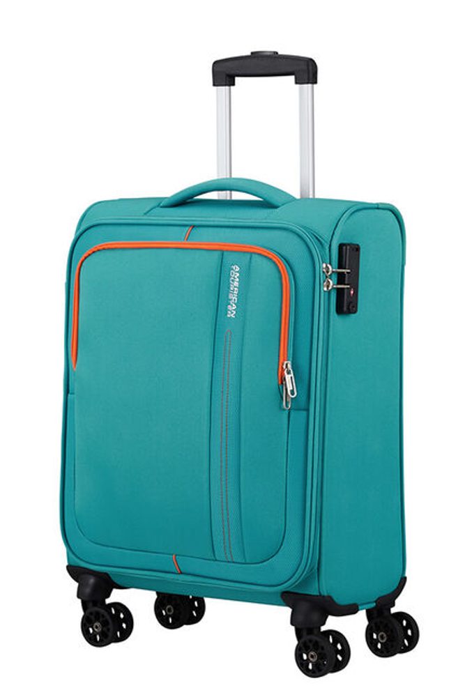 Levně American Tourister Kabinový cestovní kufr Sea Seeker S 36 l - tyrkysová