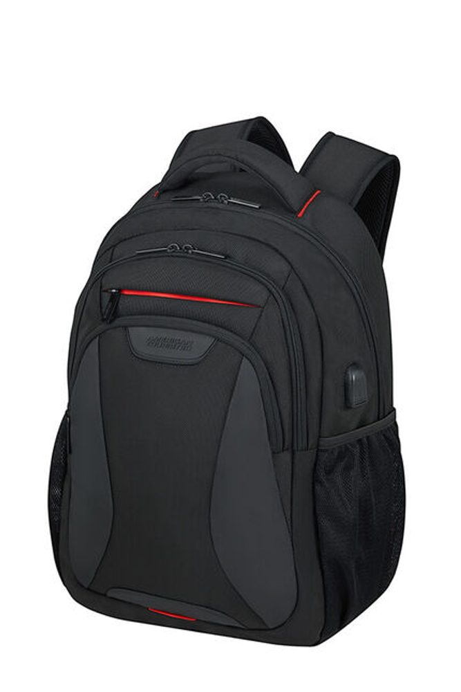 Levně American Tourister Batoh na notebook AT Work 15,6'' ECO USB 25 l - černá