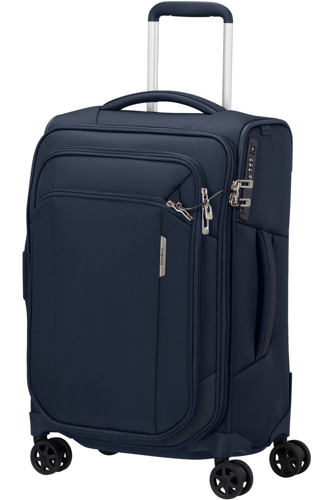 Samsonite Kabinový cestovní kufr Respark S EXP 39/44 l - tmavě modrá