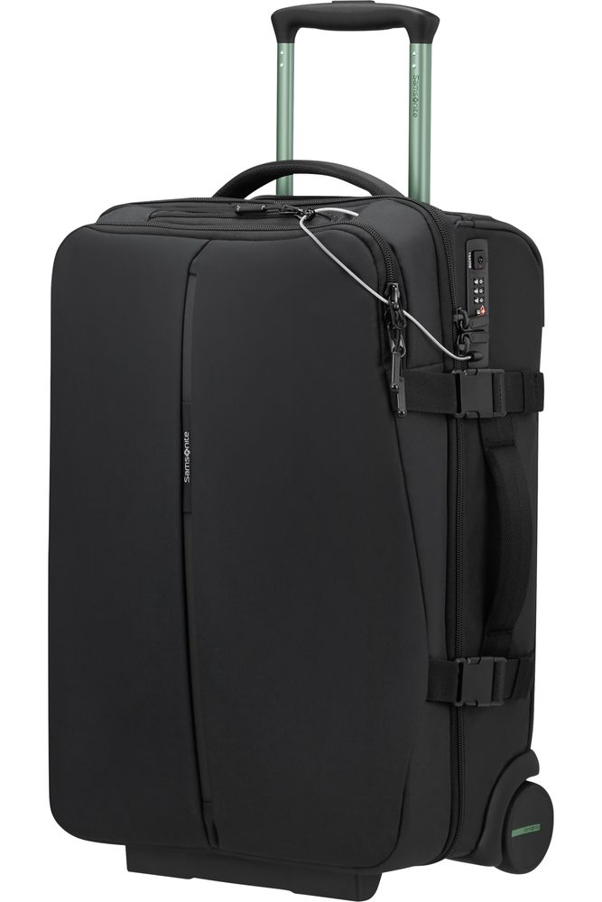 Samsonite Cestovní taška na kolečkách Securipak 2.0 34,5 l - černá