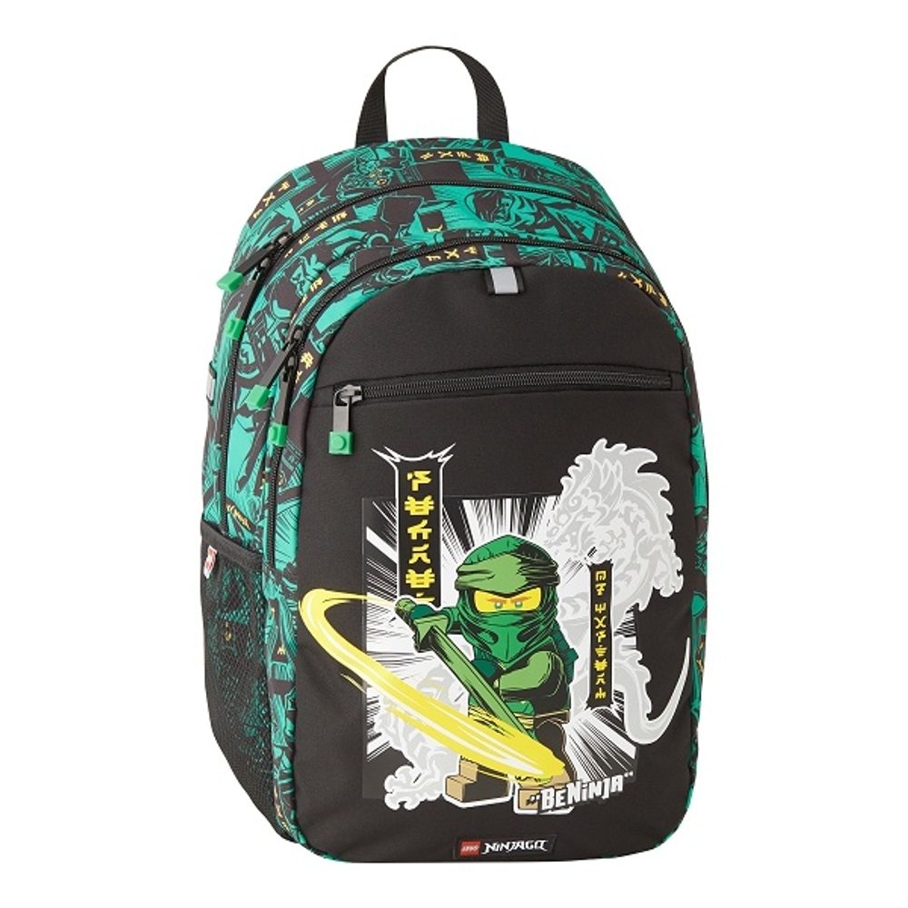 Levně LEGO Školní batoh LEGO Ninjago Green Small Extended 18 l